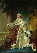 unknow artist Konig Ludwig XVI. (1754-1793) von Frankreich im Kronungsornat oil painting on canvas